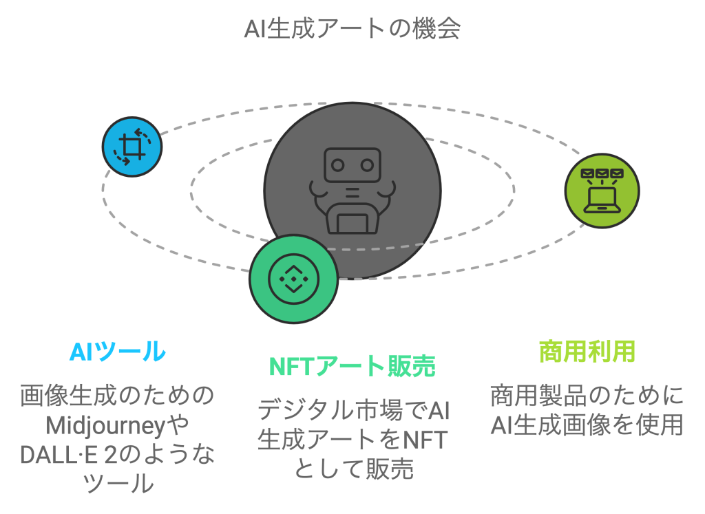 AI生成アートの機会